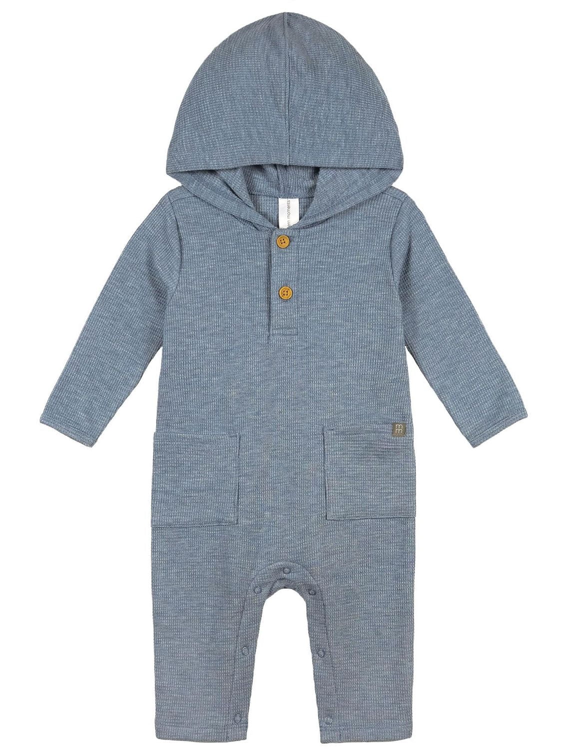 modern moments™ by Gerber® - Hooded Long Leg Romper