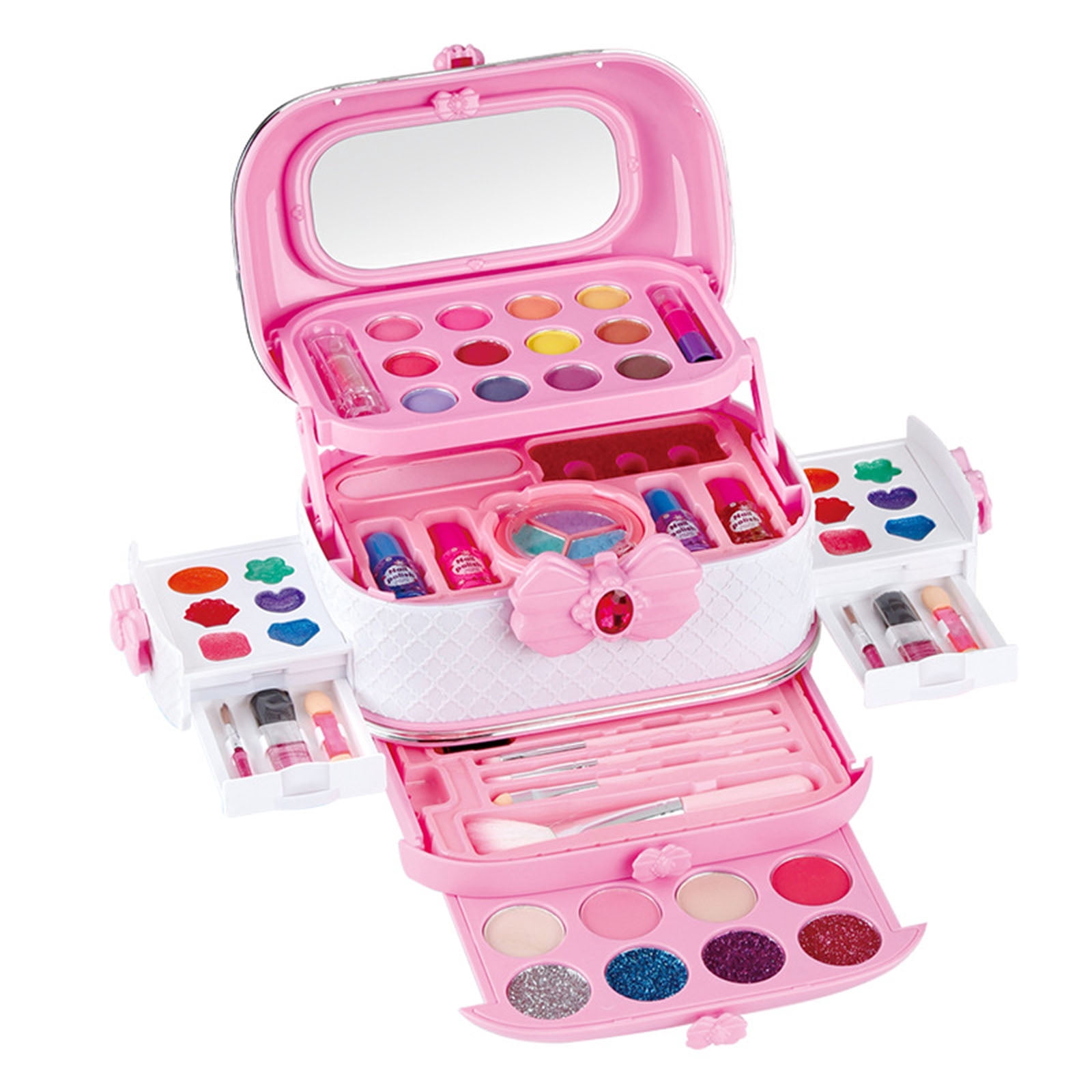 Girls Makeup Kits for Kids Children's Makeup Sets Girls Princess Make Up Box Nontoxic Cosmetics