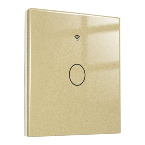 Unatoiry Tuya Smart Switches Cellphone Remote Control Panel Touch Sensor Voice Timer Module Intelligent Gold