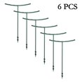 thumbnail image 1 of 6 Pcs Garden Climbing Trellis Plant Support Cage Sturdy Plastic Stakes for Plant, 1 of 6