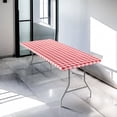 thumbnail image 5 of Fitted Picnic Table Cover Elastic Waterproof Outdoor Camping Tablecloth for Rectangle Tables Camper Summer Accessories Rv Car Essentials Vacation Gifts for Women Men, 5 of 5