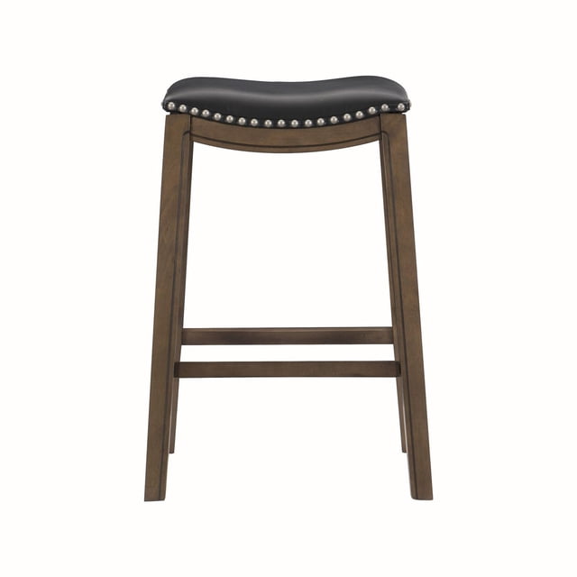 Topline Home Furnishings 2Tabouret à hauteur pub en similcuir