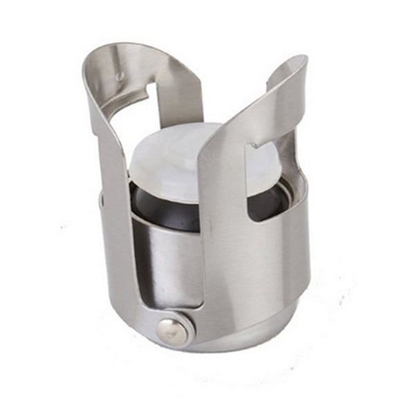 Dvkptbk Wine Stoppers Stainless Steel Champagne Stopper Sparkling Wine Bottle Plug Sealer Convenient Kitchen Gadgets on Clearance