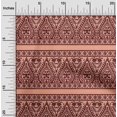 thumbnail image 1 of oneOone Viscose Chiffon Fabric Stripe|Leaves & Floral Block Printed Craft Fabric BTY 42 Inch Wide, 1 of 4