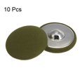thumbnail image 3 of Unique Bargains 10pcs 48L Fabric Cloth Covered Button 30mm Round Metal Shank Sewing Buttons for Suits Dress Blouses, Navy Green, 3 of 5