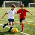 thumbnail image 1 of Linnome Alphabet Number Printed Soccer Ball Educational Soft Kick Ball for Early Learning or Play 5.9in Yellow, 1 of 6
