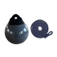thumbnail image 3 of Almencla Boat Buoy Ball Multipurpose Round Anchor Buoy for Docking Marking Small Boat Blue Rope, 3 of 8