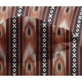 thumbnail image 4 of oneOone Viscose Chiffon Fabric Stripe & Geometric Ikat Print Fabric By The Yard 42 Inch Wide, 4 of 4