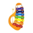thumbnail image 4 of Milaget Xylophone à 8 Notes Instrument de Musique Éducatif pour Enfants Débutants Filles Garçons Orange, 4 of 9