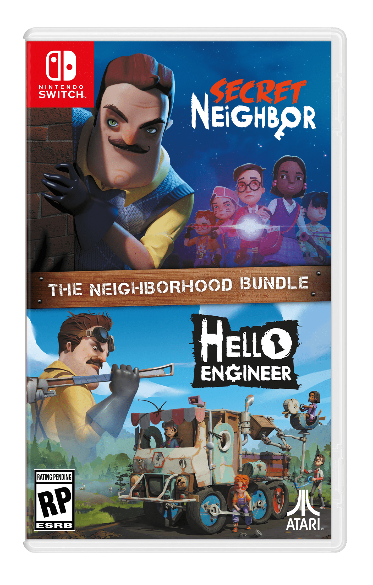 Secret Neighbor + Hello Engineer – The Neighborhood Bundle (Nintendo Switch)