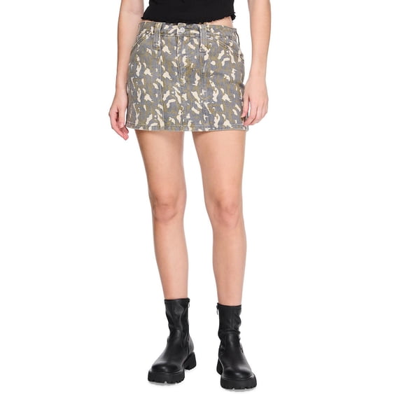 Jupe-short en denim No Boundaries pour femmes