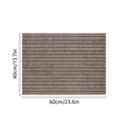 thumbnail image 3 of Dvkptbk Polyester Rug Composite Polyester Carpet Door Mat Solid Color Enduring Striped Entrance Floor Mat Home Entrance Carpet Can Be Cut Stylish and Enduring Bathroom Accessories, 3 of 7