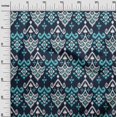 thumbnail image 2 of oneOone Cotton Poplin Fabric Damask Ikat Printed Fabric 1 Yard 56 Inch Wide, 2 of 4