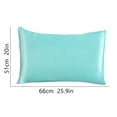 thumbnail image 3 of Book Hot Deals! Silk Pillowcase 2 Pack For Hair And Skin Both Sides Proof Soft Breathable Smooth Silk Pillow Cover Pillow Case Protector With Zipper, 3 of 4