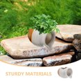 thumbnail image 2 of Shisuyan Ceramic Jar Water Fountain Fish Pond Decorative Waterfall Ceramic Jar Fish Tank Water Dispenser, 2 of 8