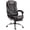 Coffee, variant on HOMCOM Executive Office Chair PU Leather Reclining Chair with Arms Black