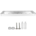 thumbnail image 3 of Shower Storage Shelf, Space-Saving  Edges Strong And Durable Kitchen Bathroom Shelf, For Kitchens Bathrooms 50cm Commodity Shelf, 3 of 8