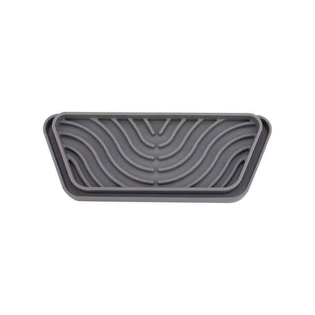 LSLJS Refrigerator Drip Catcher Tray, Mini Fridge Drip Tray Protects Ice and Water Dispenser Pan, Fridge Spills Water Pad for Spills, Build-Up and Water Splat