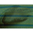 thumbnail image 4 of oneOone Organic Cotton Voile Fabric Leaves & Chevron Block Printed Craft Fabric BTY 42 Inch Wide, 4 of 4