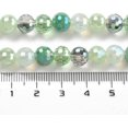 thumbnail image 2 of 50-51pcs/hebras redondas de cuentas de vidrio galvanizadas cuentas espaciadoras de cristal facetadas para hacer joyas, pulseras, collares, aretes, 0.315 in, agujero: 0.055 in, color brillante, 2 of 4