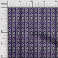 thumbnail image 2 of oneOone Velvet Violet Fabric Tribal Sewing Craft Projects Fabric Prints By Yard 58 Inch Wide, 2 of 5