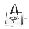 thumbnail image 3 of Fwttom Large Capacity Swimming Bag Transparent Visible Handheld Storage Bag Thickened Pvc Wash Bag Portable Beach Bag, 3 of 6