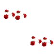 thumbnail image 3 of relayinert 6 Pcs Épingles à Cheveux de Mariage en ABS avec Grand Application et Maintien Sécurisé Rouge 2Ensemble, 3 of 6