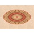 thumbnail image 1 of Ahgly Company Tapis Rectangulaire Lavable en Machine Intérieur Transitionnel Blond Doré Or, 5 Pieds x 7 Pieds, 1 of 7