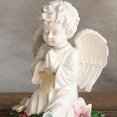 thumbnail image 4 of Wozhuo Solar Powered Resin Cherub Figurine Lamp Decorations Easter Home Decor, 4 of 8