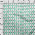 thumbnail image 3 of oneOone Polyester Spandex Sea Green Fabric Argyle Sewing Craft Projects Fabric Prints By Yard 56 Inch Wide, 3 of 4