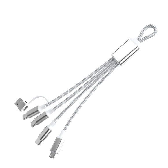 Transemion Premium USB-C Cable, Cable, Portable And To Fast Charging, Compatible With Chargers, Phone Supports For Devices Phone+TypeC 5-in-1 PD 60W