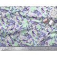 thumbnail image 3 of Soimoi Modal Satin Fabric Animals Brush Stroke Fabric Prints by Yard 42 Inch Wide, 3 of 3