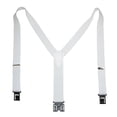 thumbnail image 1 of Perry Suspenders Mens Elastic Hook End 1 1/2 Inch Suspenders - Black, Regular, 1 of 2