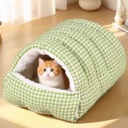 Amzcrzy Fabric Pets Bed Air Mattress Pet Bed Pet Villa Cats Bed Bed Removable Dog Bed Winter Warm Cats Bed Two Purpose Pet Nests Pet Mat Dorm Room Essentials Apartment Essentials Bedding Camping Cot