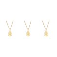 thumbnail image 3 of Transemion Exquisite Eagle Pendant Necklace Symbol Of Courage And Inspiration Gifts gold 3Set, 3 of 6