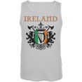 thumbnail image 1 of St. Patricks Day - Heraldic Irish Harp White Adult Tank Top, 1 of 1