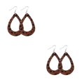 thumbnail image 1 of QualitChoice Léopard Boucles d'Oreilles Corps Décoration Goutte d'Eau Oreille Dangles Cadeau d'Anniversaire Type 4 2Set, 1 of 6