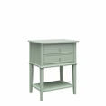 thumbnail image 1 of Table d’appoint à 2 tiroirs Franklin d’Ameriwood Home, gris pâle, 1 of 9