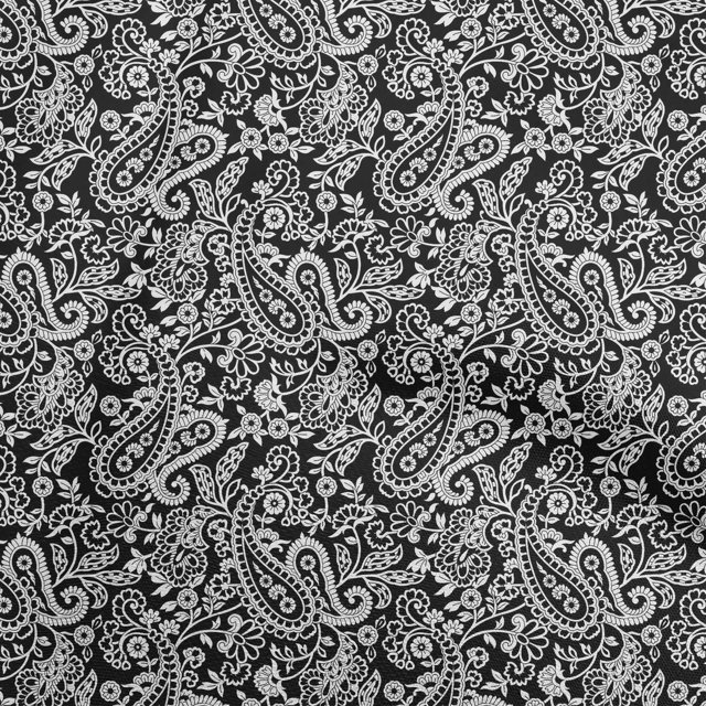 oneOone Silk Tabby Black Fabric Block Craft Projects Decor Fabric Printed By The Yard 42 Inch Wide