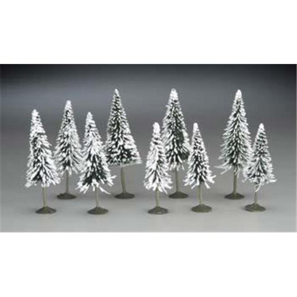Bachmann BAC32102 N 3 Po.- 4 Po. Arbres de Pin avec Neige - 9