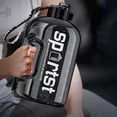 thumbnail image 2 of 4L Ton Water Bottle with Straw - Durable Fitness Jug for Sports, Gym, Outdoor Activities, BPA-Free Hydration Container, 2 of 8