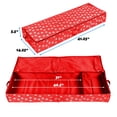 thumbnail image 2 of Hold N Storage Christmas Storage Wrapping Paper Organizer and Under Bed Storage Container 600D Material, 2 of 4