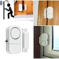 thumbnail image 1 of Cagogo under $5 Wireless Door Window Alarm, Wireless Door Window Alarm,Magnetic Entry Sensor Burglar Alarm,Home Security Alarm System for Doors,Portable Window Door Contact Alarm, 1 of 8