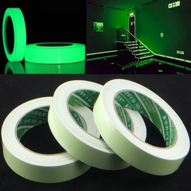 Agiferg Luminous Tape Self-adhesive Glow In The Dark Safety Stage Home Decorations