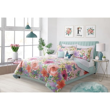 Safdie & Co. Quilt 3PC DQ Printed Felicity
