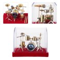 thumbnail image 4 of Miniature Musical Instrument Drum Set Model Display Musical Drum Set Model, Drum Set Display, Friends For Music Lover, 4 of 8