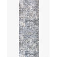 thumbnail image 2 of BERTHMEER 2'x8' Runner Rugs for Hallway Kitchen Entryway Entrance Dorm Laundry Bedroom Living Room Abstract Modern Contemporary Washable Non Slip Runner Rugs, Blue Gray, 2 of 7