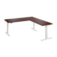 thumbnail image 4 of Scranton & Co Engineered Wood 72W L-Shaped Standing Desk in Hansen Cherry, 4 of 7