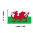 thumbnail image 3 of Boovnll Garden Flags, The Flag of The Top 32 of The , The Flag of The, The Decorations for Fans, Cheering Welsh Flags, Garden Decor, Garden Flags for Outside, Garden Flag, 3 of 6