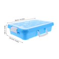 thumbnail image 2 of CHUANK Bac Sensoriel avec Couvercle Trousse d'Instruments Accessoires Buse Tout-Petit Enfant Bleu, 2 of 8
